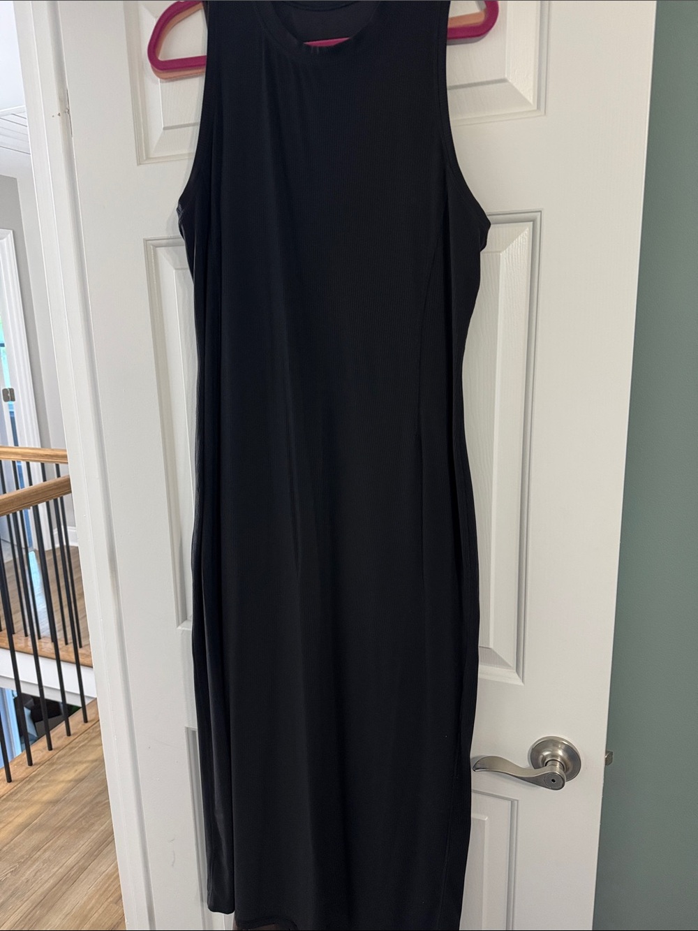 Lululemon ribbed align maxi slit dress